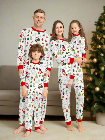 Festive Plaid Family Pyjamas