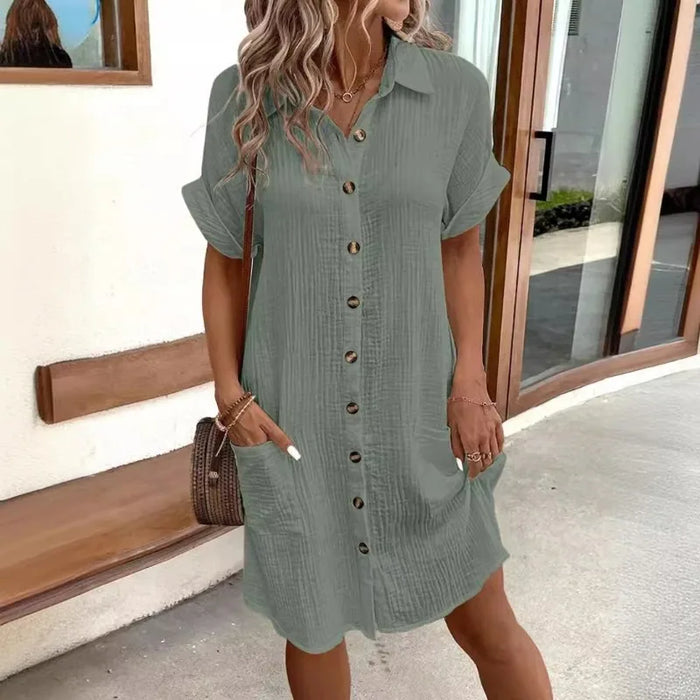Summer Breeze V-Neck Dress, image 2