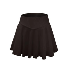 Women's High-Waisted Sports Skort – Lightweight Tennis & Yoga Skirt with Built-In Shorts