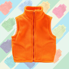 CozyFleece Kids’ Winter Vest – Warm & Stylish