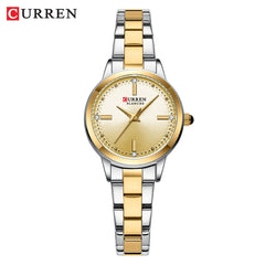 CURREN Women’s Simple Dial Bracelet Quartz Watch