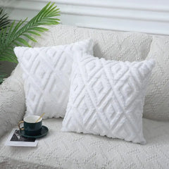 Velvet Diamond Cushion Cover, 45 x 45 cm