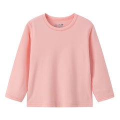 Kids’ Soft Long-Sleeve Base Layer – 5-Pack Essential Tees