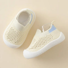 Baby and Toddler Knitted Slip-On Trainers