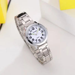 Kids' Stainless Steel Quartz Watch
