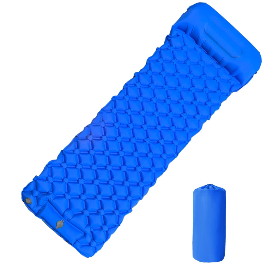 Inflatable Camping Mat with Pillow