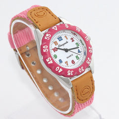 Kids' Colourful Number Quartz Watch