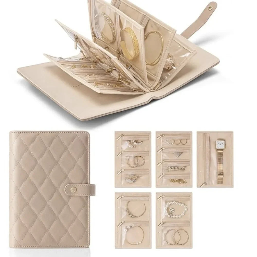 Quilted Jewellery Storage Book