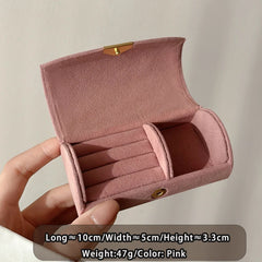 Mini Velvet Jewellery Case