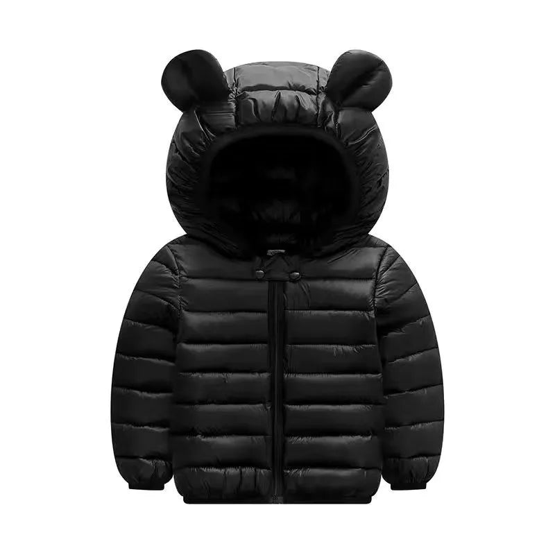 Kids' Lightweight Hooded Puffer Jacket