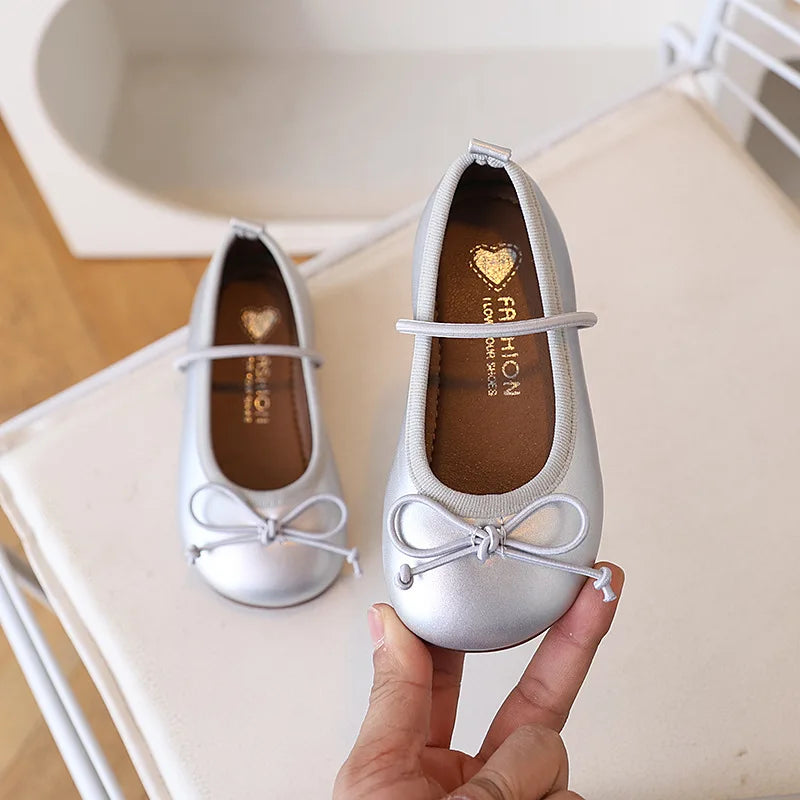 Girls' Metallic and Classic School Shoes