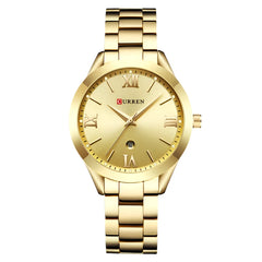 CURREN Retro Ladies Quartz Watch – Elegant and Waterproof