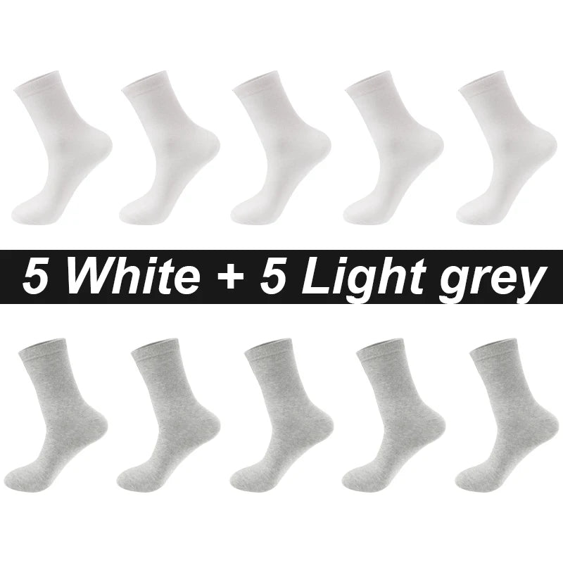 Men's Cotton Rich Socks, 10 Pairs
