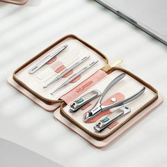 Elegance Pink Manicure & Pedicure Kit