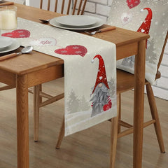 Christmas Gnome Table Runner