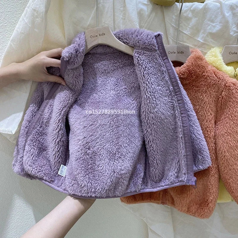 Kids' Teddy Fleece Zip Jacket