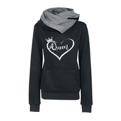 Women's Casual Tracksuit – Hooded Pullover & Sweatpants Set