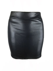 Women's High-Waist Bodycon Mini Skirt – Slim Fit Pencil Skirt