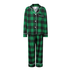 Plaid Family Christmas Pyjama Set - Cosy Festive Outfits