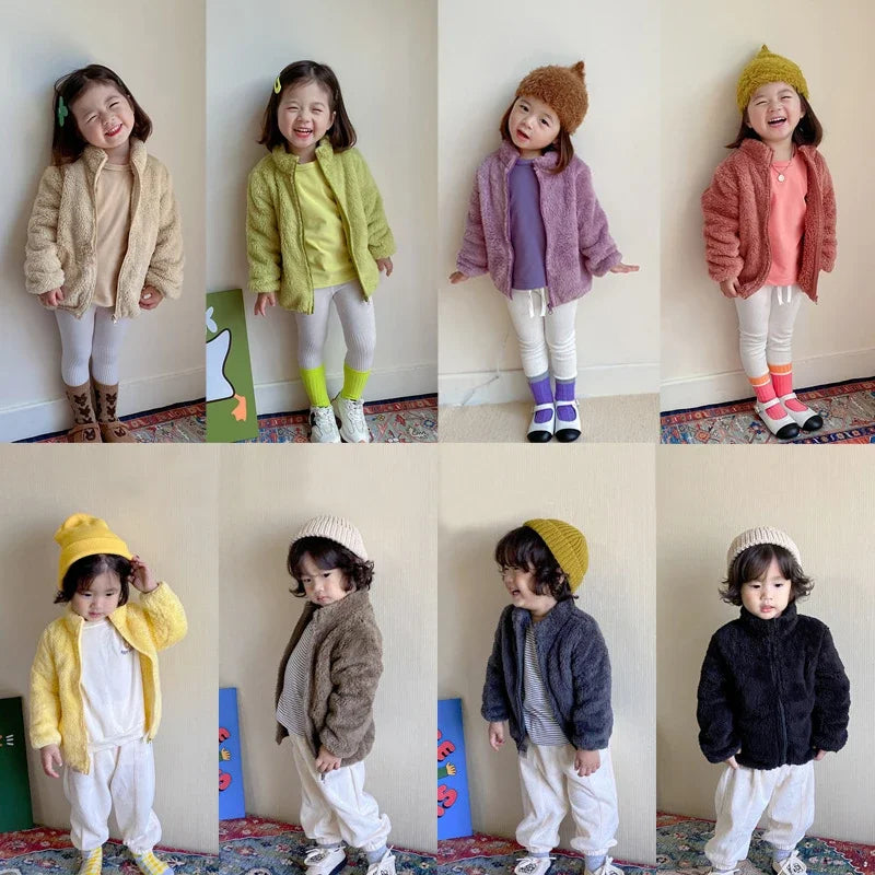 Kids' Teddy Fleece Zip Jacket