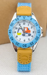 Kids' Colourful Number Quartz Watch