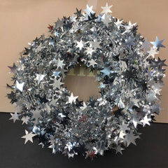 Star Tinsel Garland, 7.5 m