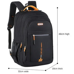 Men's Waterproof Business & Travel Backpack – Laptop & School Rucksack