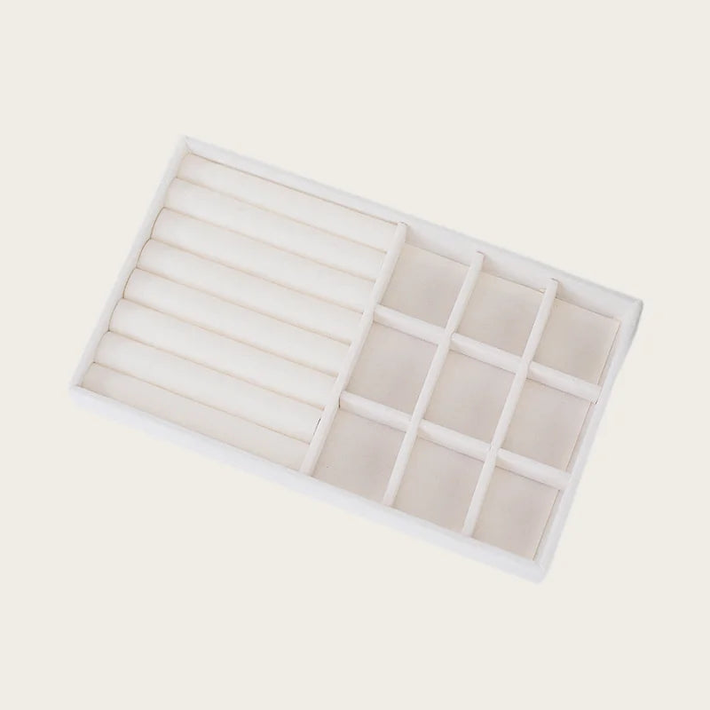 Velvet Jewellery Tray Organiser