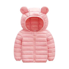 Kids' Lightweight Hooded Puffer Jacket