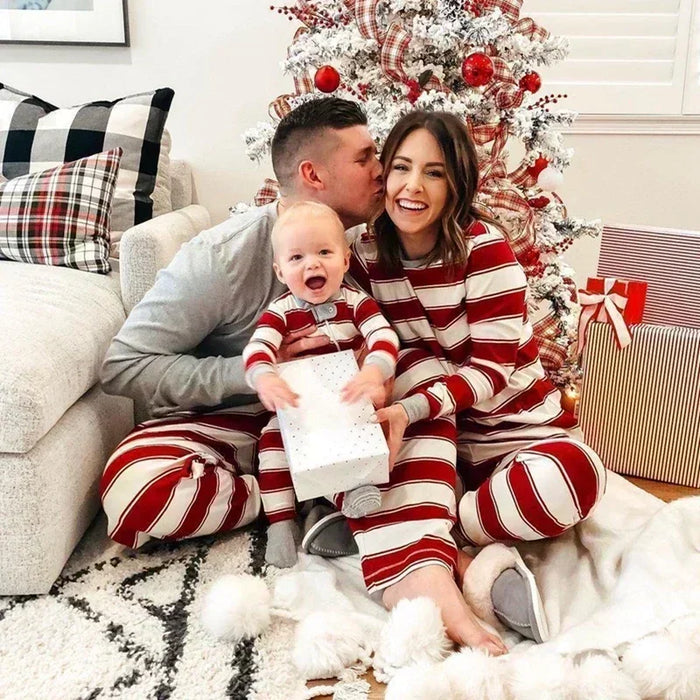 Striped Family Christmas Pyjamas, Matching Sets from £9.99