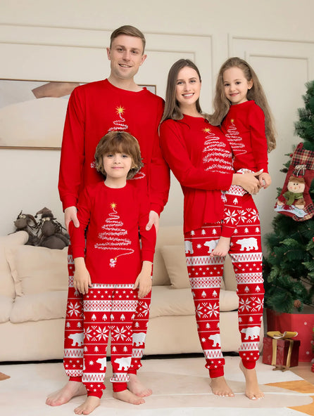Cosy Christmas Family Pyjamas Set