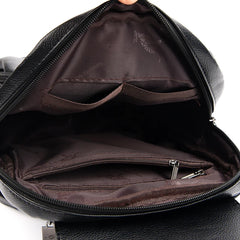 Women's Large Capacity Genuine Leather Backpack – Vintage Travel & School Bag