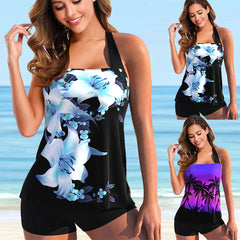 CocoGlow Gradient Tankini Set – S to 5XL