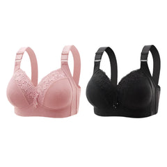 Ultra-Thin Lace Bralette – Deep V Plunge Sexy Lingerie for Women