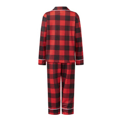 Plaid Family Christmas Pyjama Set - Cosy Festive Outfits