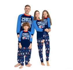 Festive Family Christmas Pyjamas Set with Snowman Print