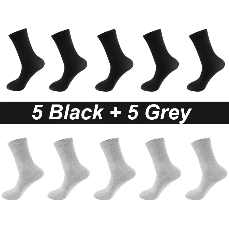 Men's Cotton Rich Socks, 10 Pairs