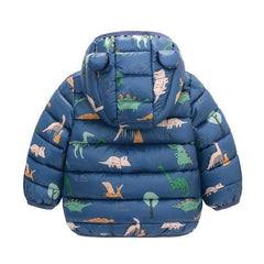 Kids' Lightweight Hooded Puffer Jacket