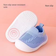 Baby and Toddler Knitted Slip-On Trainers