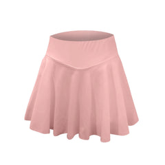 Women's High-Waisted Sports Skort – Lightweight Tennis & Yoga Skirt with Built-In Shorts