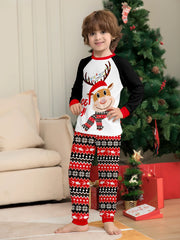 Cosy Christmas Family Pyjamas - Santa & Reindeer Cotton Sets