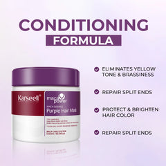 Blonde Glow Purple Hair Mask