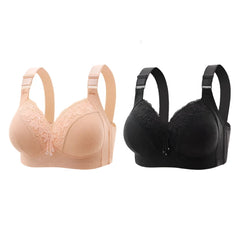 Ultra-Thin Lace Bralette – Deep V Plunge Sexy Lingerie for Women