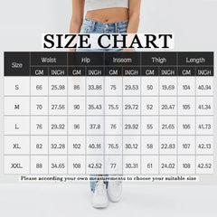 Retro Chic High-Waist Denim Trousers