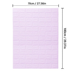 BrickFX™ 3D Foam Wallpaper