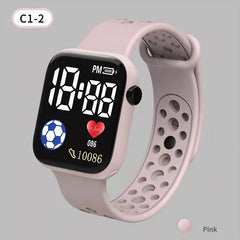 Kids' Waterproof LED Digital Sports Watch