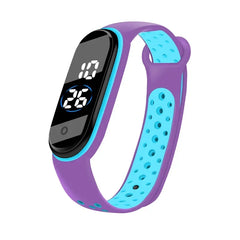 Kids' Waterproof LED Sports Watch