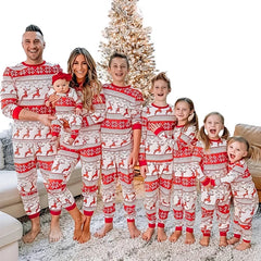 Matching Christmas Family Pyjama Set - Festive Cotton Comfort