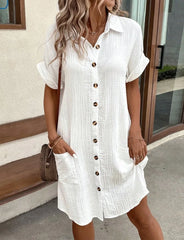 Summer Breeze V-Neck Dress