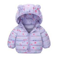 Kids' Lightweight Hooded Puffer Jacket